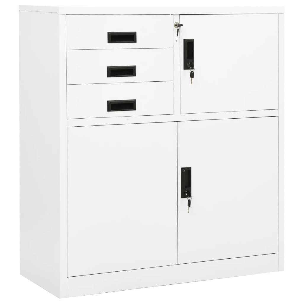 Dokumentskåp 90X40X102 Cm Stål