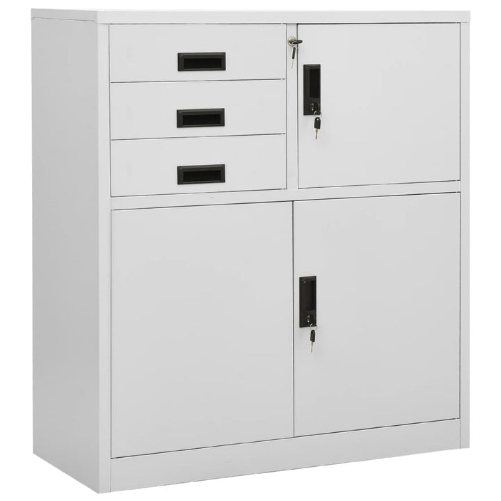 Dokumentskåp 90X40X102 Cm Stål