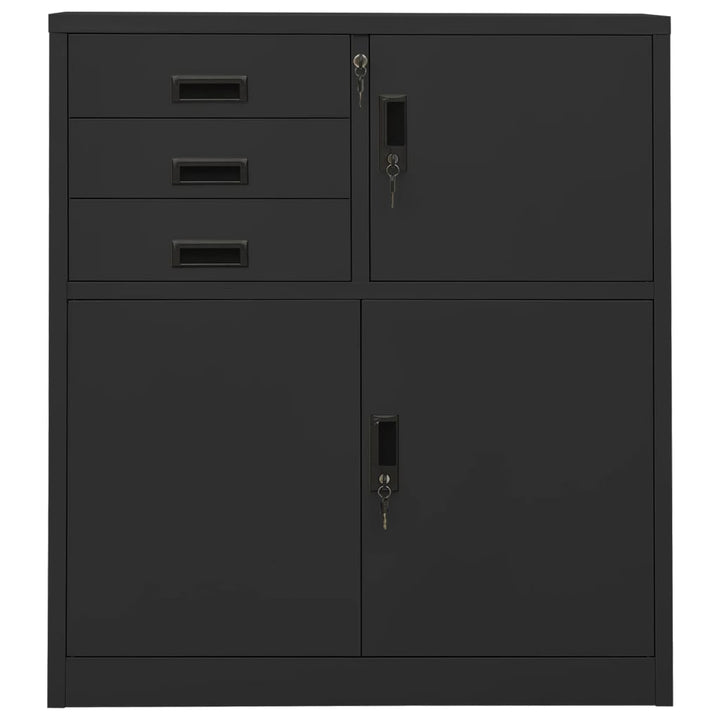Dokumentskåp 90X40X102 Cm Stål