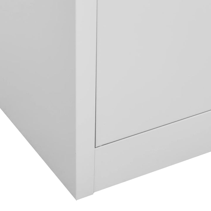 Dokumentskåp 90X40X180 Cm Stål