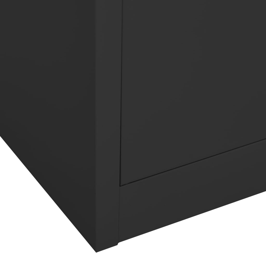 Dokumentskåp 90X40X180 Cm Stål