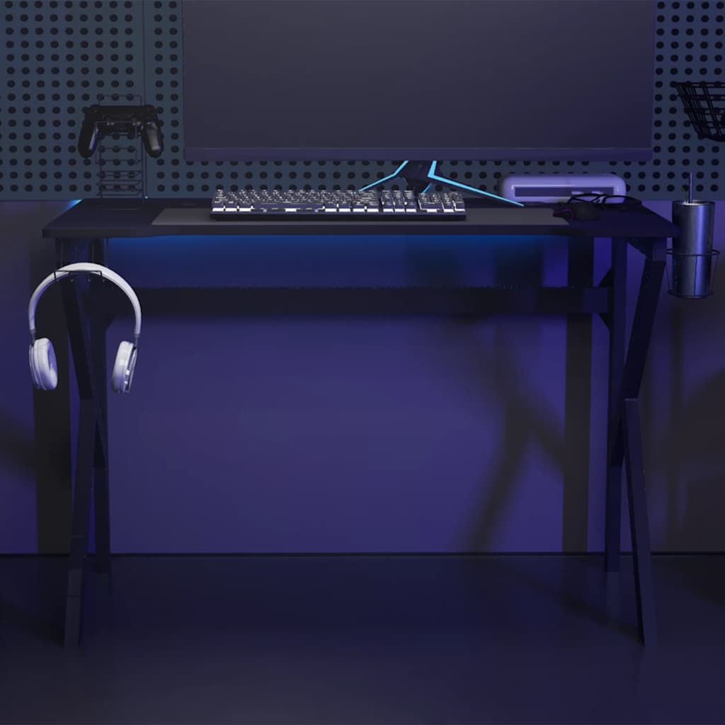 Gamingskrivbord Med K-Formade Ben