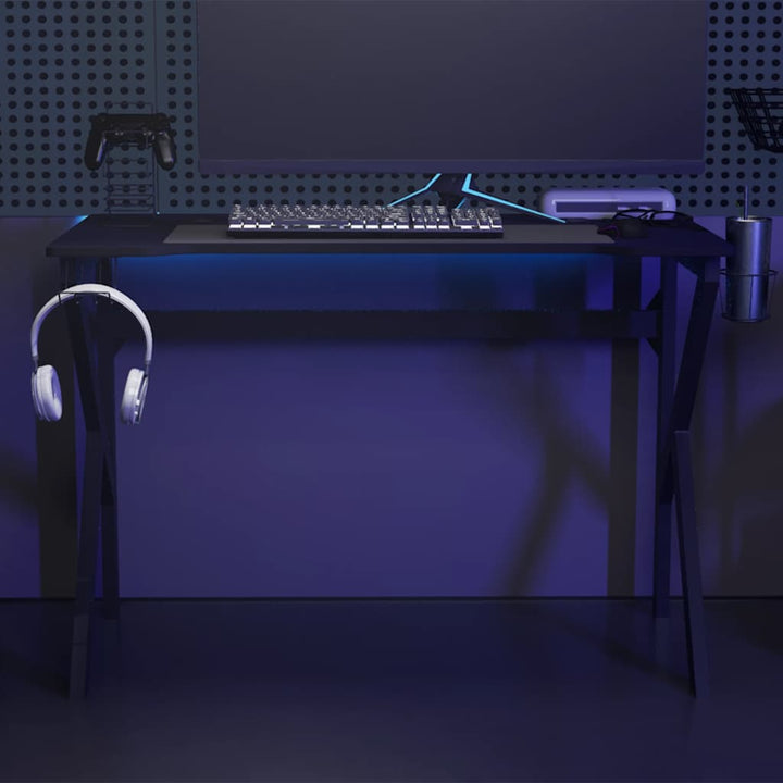 Gamingskrivbord Med K-Formade Ben