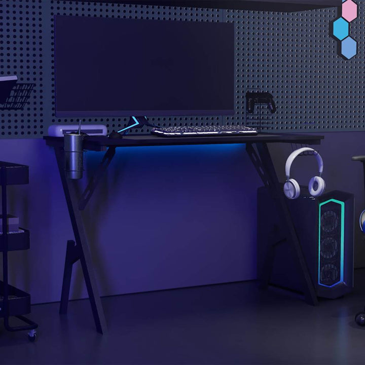 Gamingskrivbord Med Y-Formade Ben