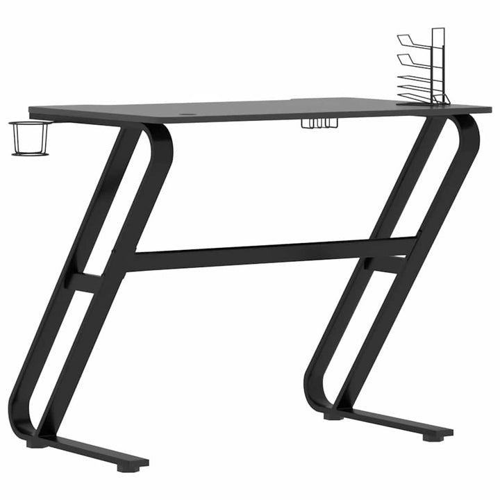 Gamingskrivbord Med Zz-Formade Ben