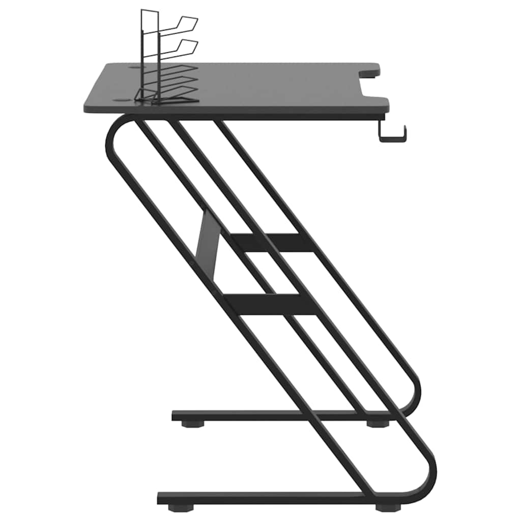 Gamingskrivbord Med Zz-Formade Ben