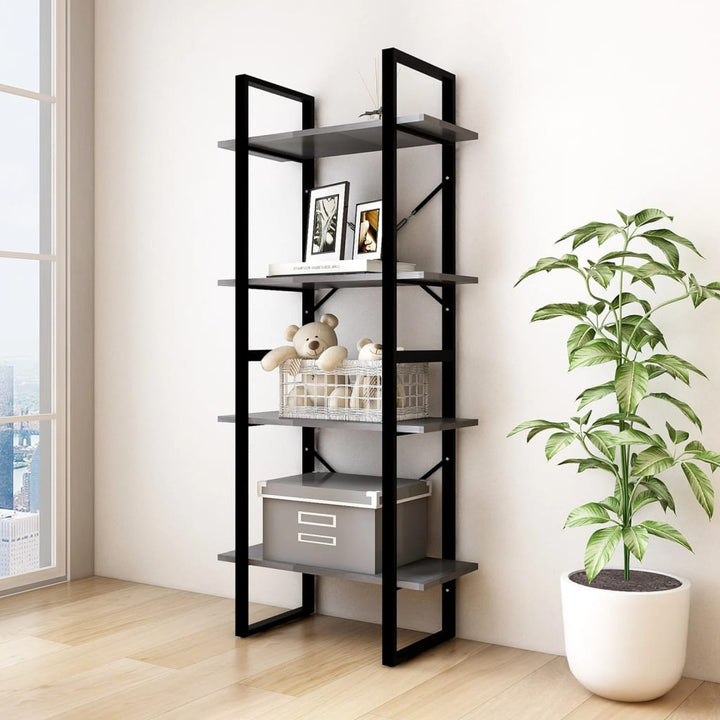 Bokhylla 2 Hyllor Sonoma-Ek 60X30X