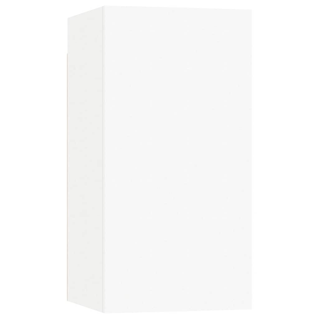 Tv-Bänk Set 7 St 30,5X30X60 Cm Konstruerat Trä
