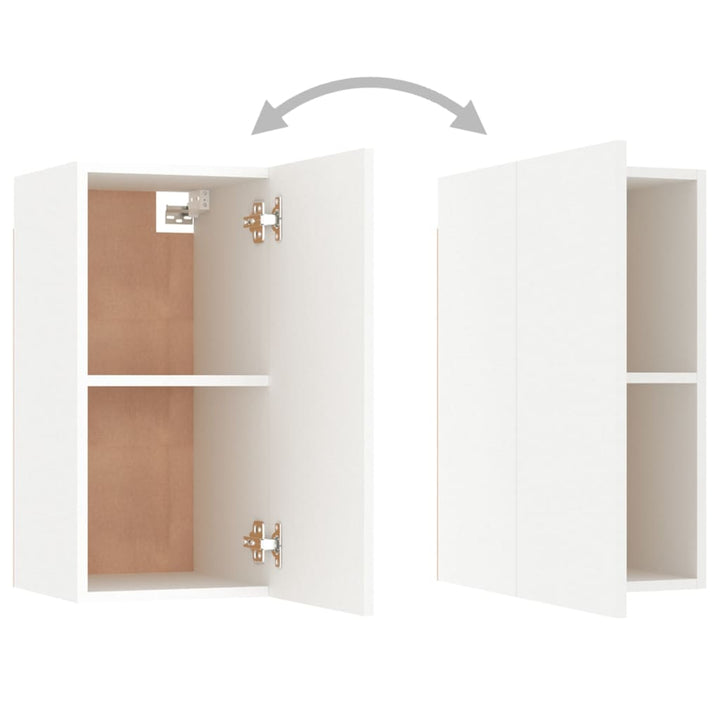 Tv-Bänk Set 7 St 30,5X30X60 Cm Konstruerat Trä