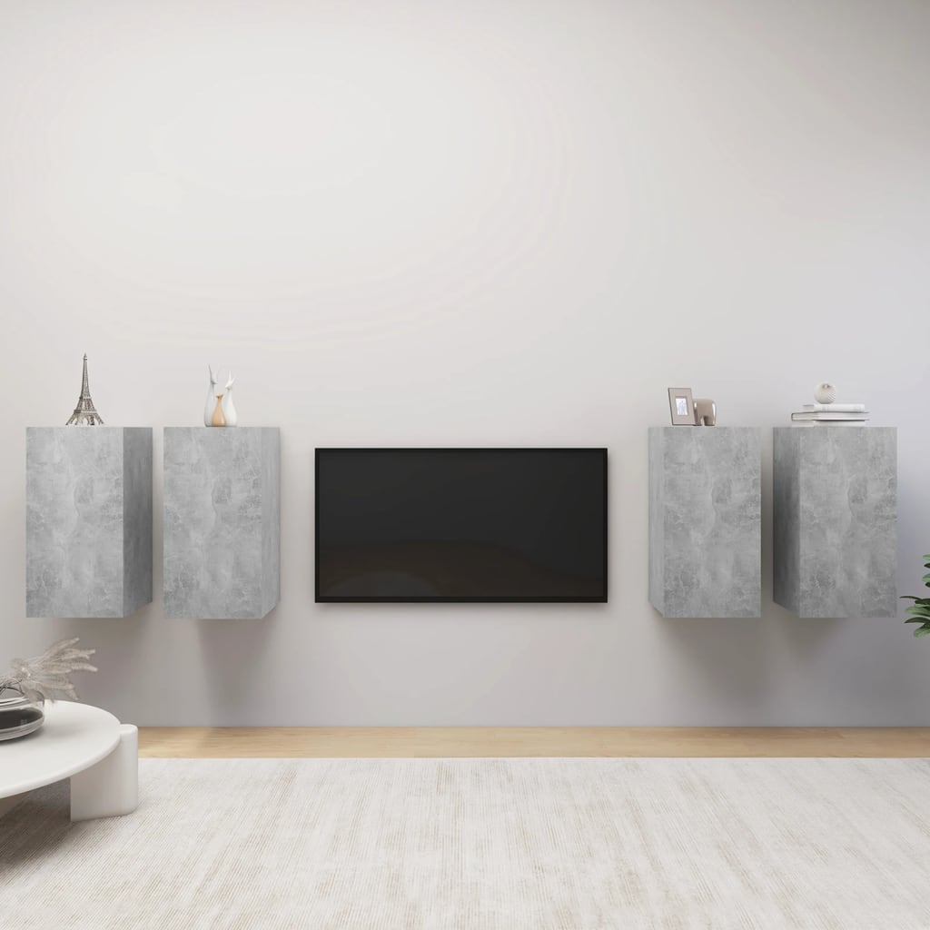Tv-Bänk 4 St 30,5X30X Konstruerat Trä