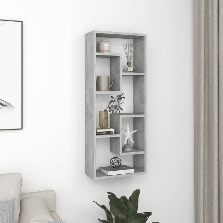 Vägghylla 36X16X90 Cm Konstruerat Trä