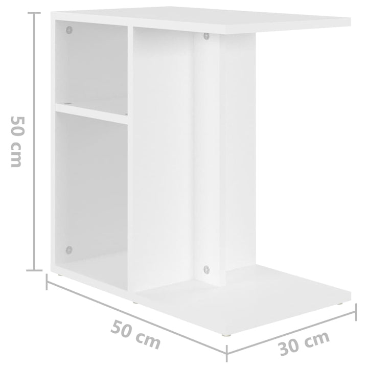 Sidobord 50X30X50 Cm Konstruerat Trä