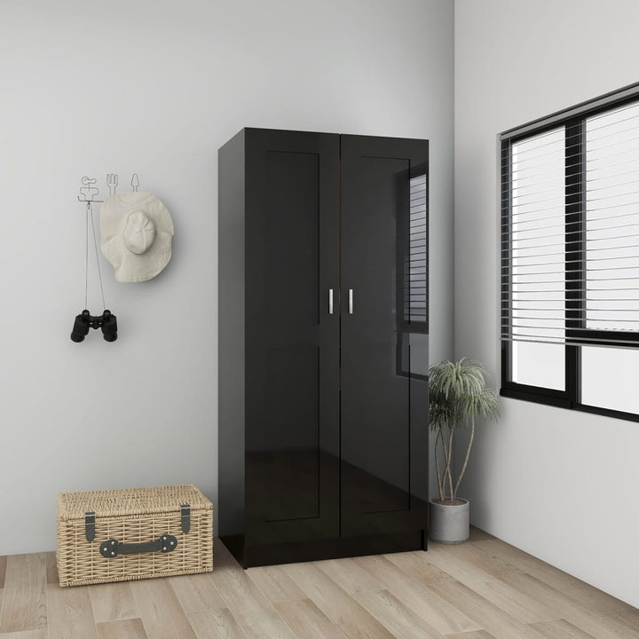 Garderob 82,5X51,5X180 Cm Konstruerat Trä