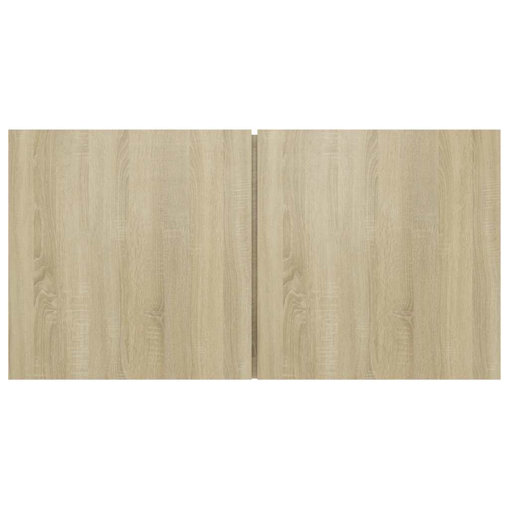 Väggmonterat Tv-Skåp Sonoma-Ek 60X30X30 Cm