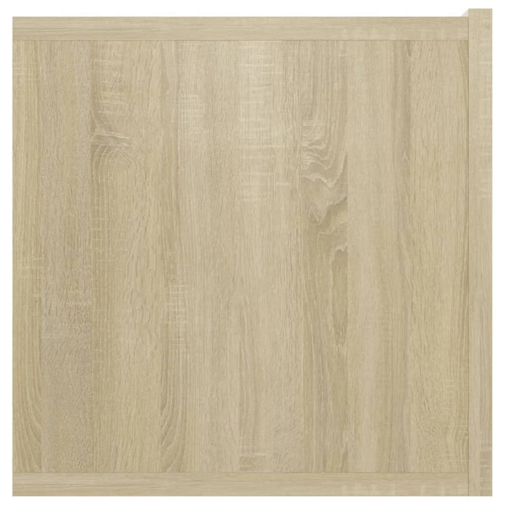 Väggmonterat Tv-Skåp Sonoma-Ek 60X30X30 Cm
