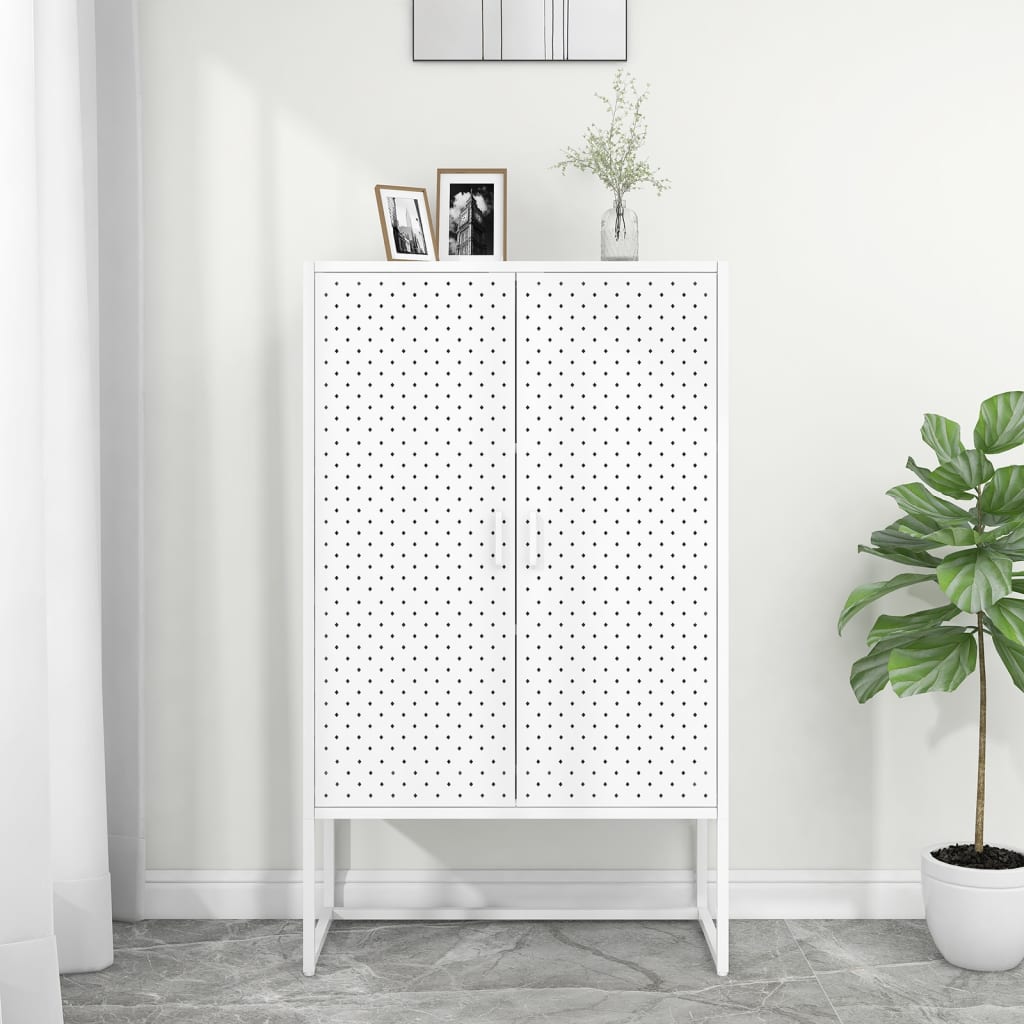 Högskåp 80X35X135 Cm Stål