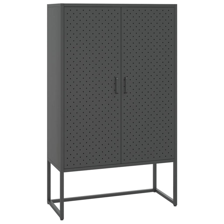 Högskåp 80X35X135 Cm Stål