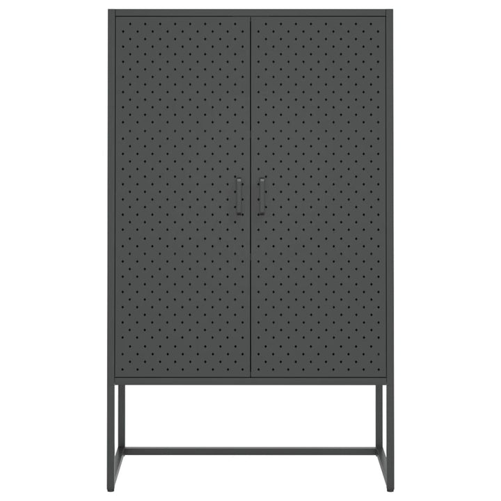 Högskåp 80X35X135 Cm Stål