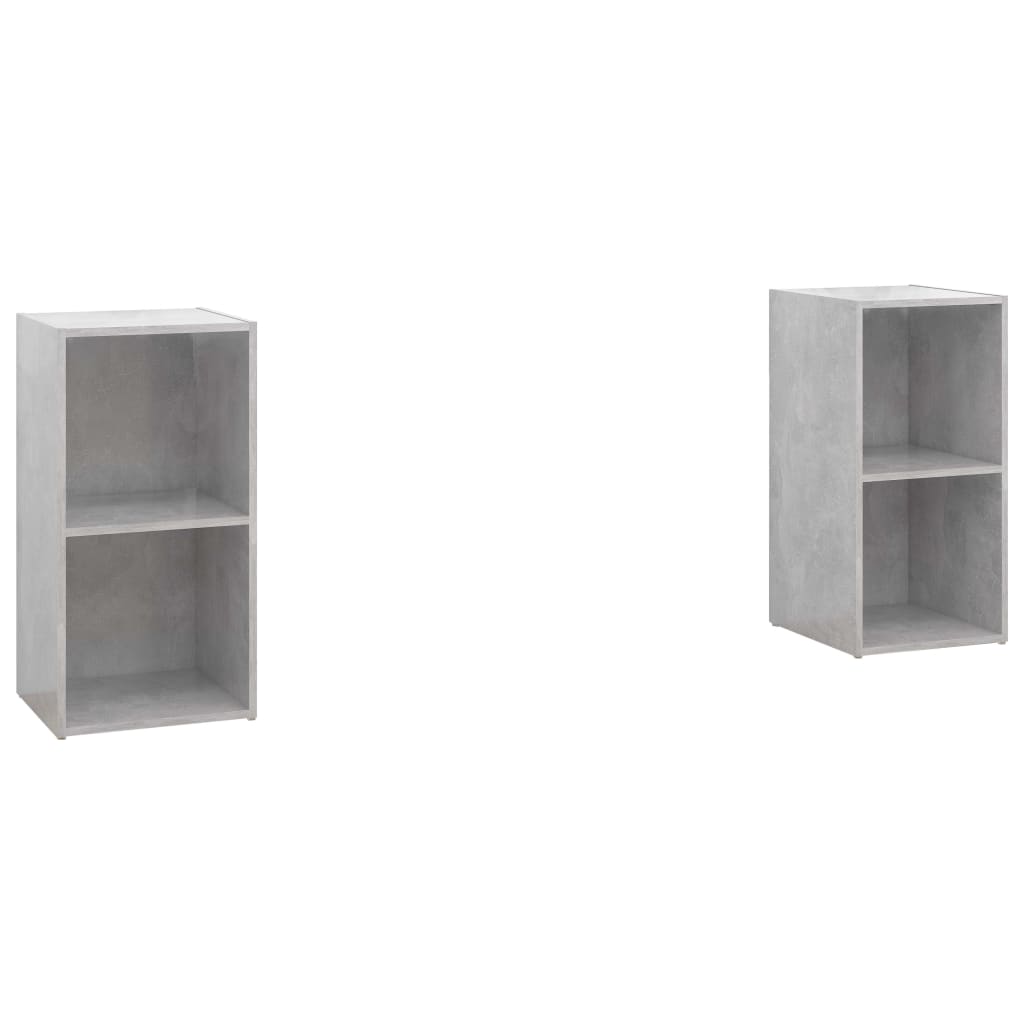 Tv-Skåp 2 St 72X35X36,5 Cm Konstruerat Trä