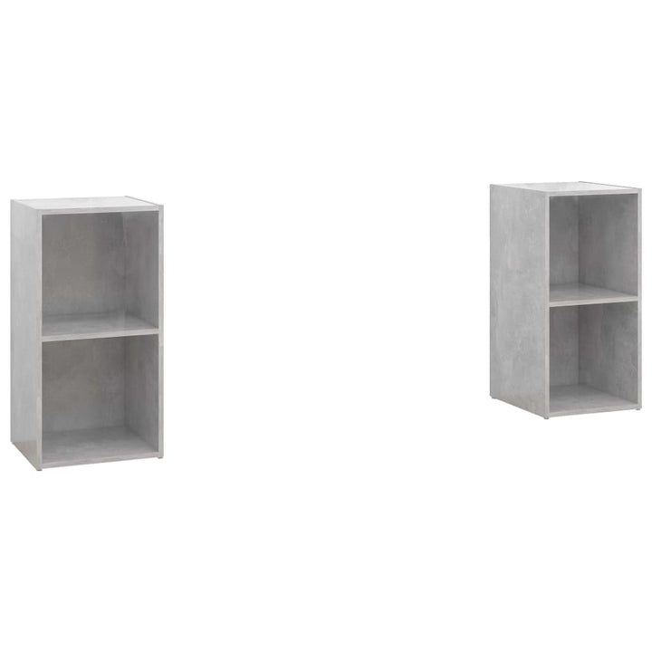 Tv-Skåp 2 St 72X35X36,5 Cm Konstruerat Trä