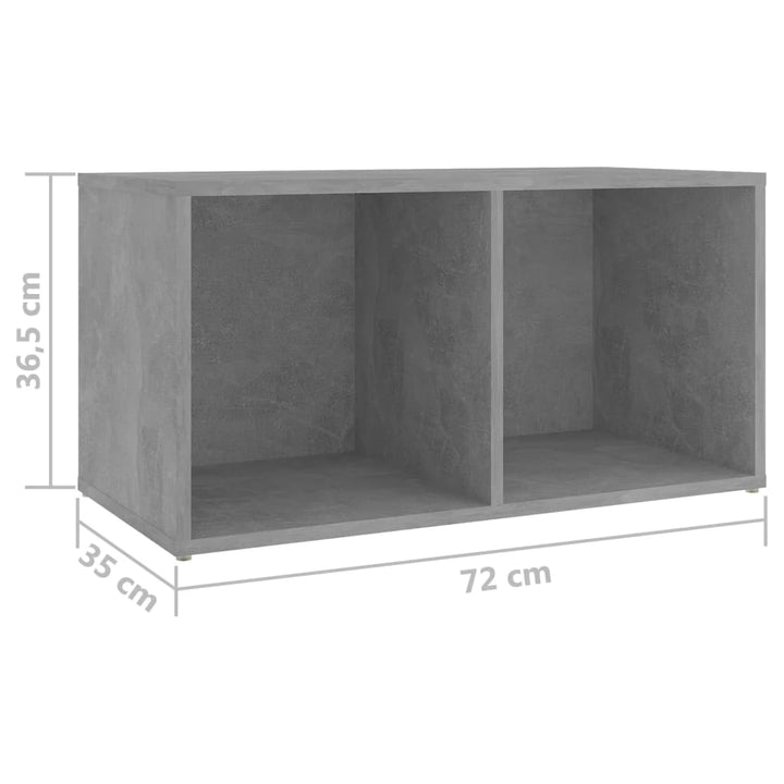 Tv-Skåp 2 St 72X35X36,5 Cm Konstruerat Trä