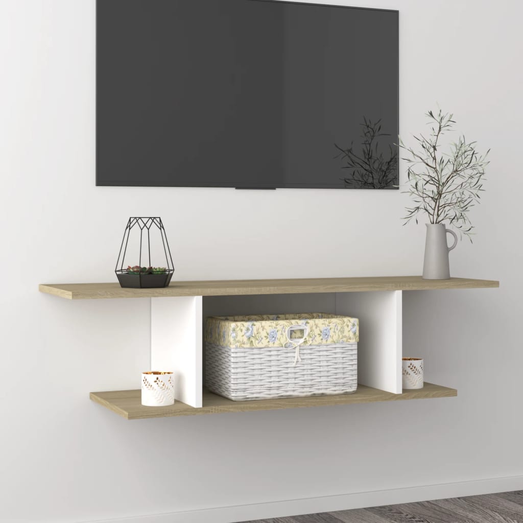 Väggmonterat Tv-Skåp 103X30X26,5 Cm