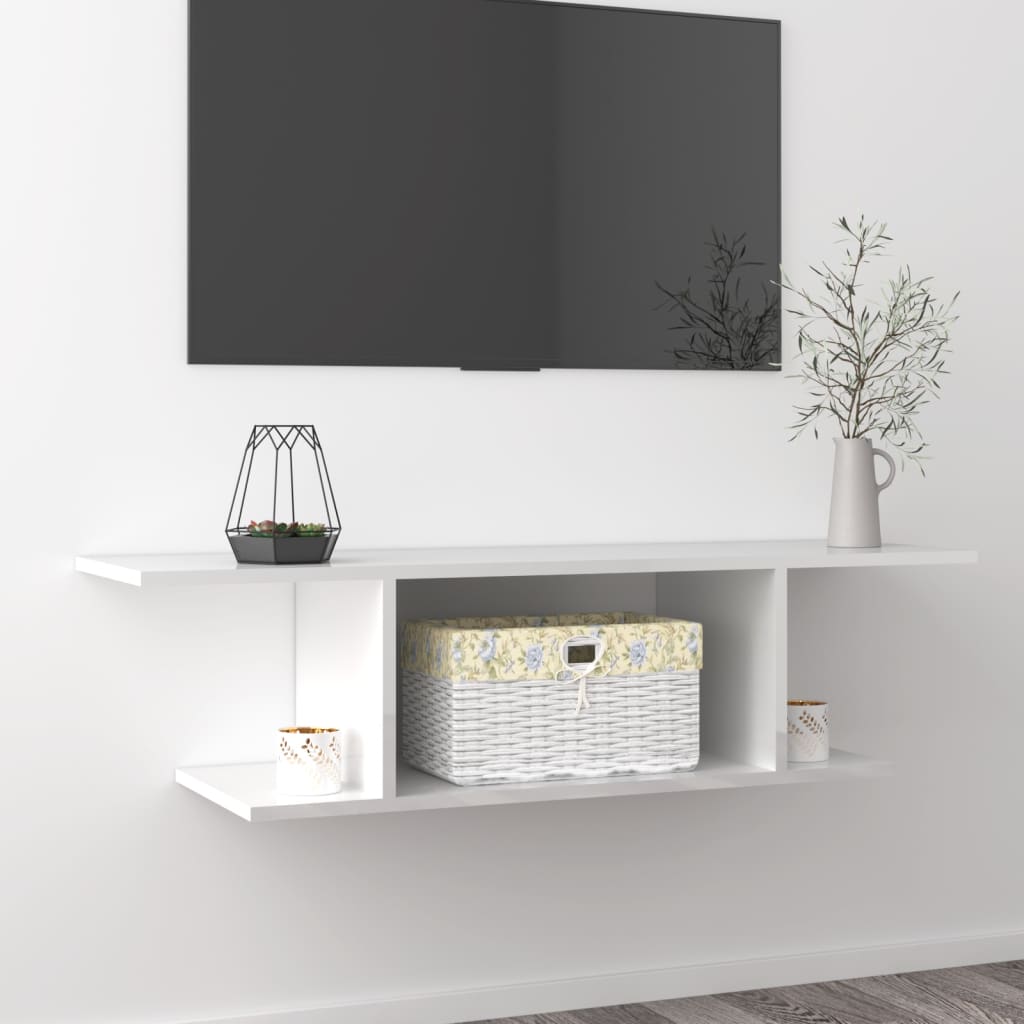 Väggmonterat Tv-Skåp 103X30X26,5 Cm