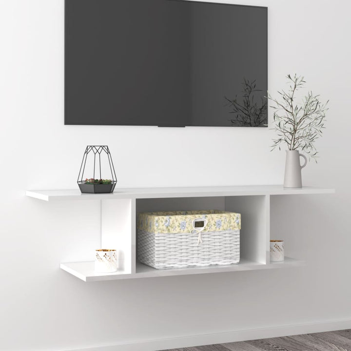 Väggmonterat Tv-Skåp 103X30X26,5 Cm