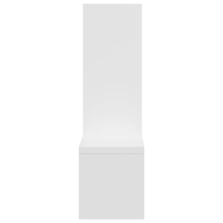 Vägghyllor 2 St 50X15X50 Cm Konstruerat Trä