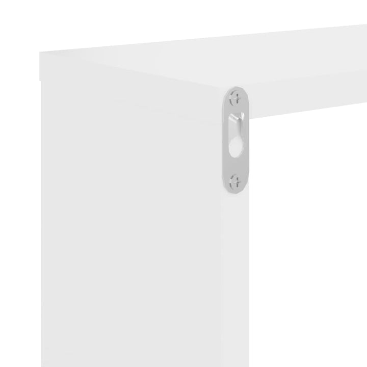 Vägghyllor 2 St 50X15X50 Cm Konstruerat Trä