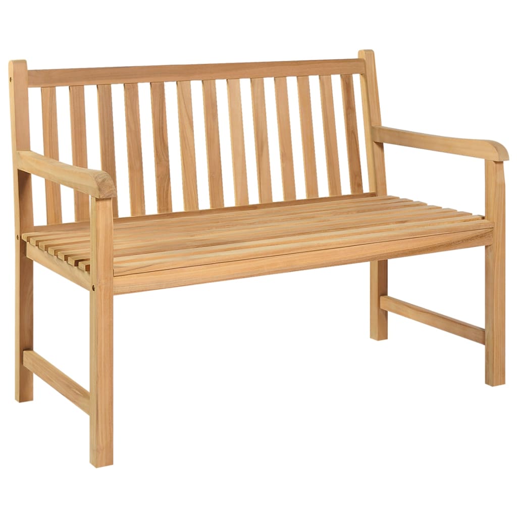 Trädgårdsbänk Massiv Teak