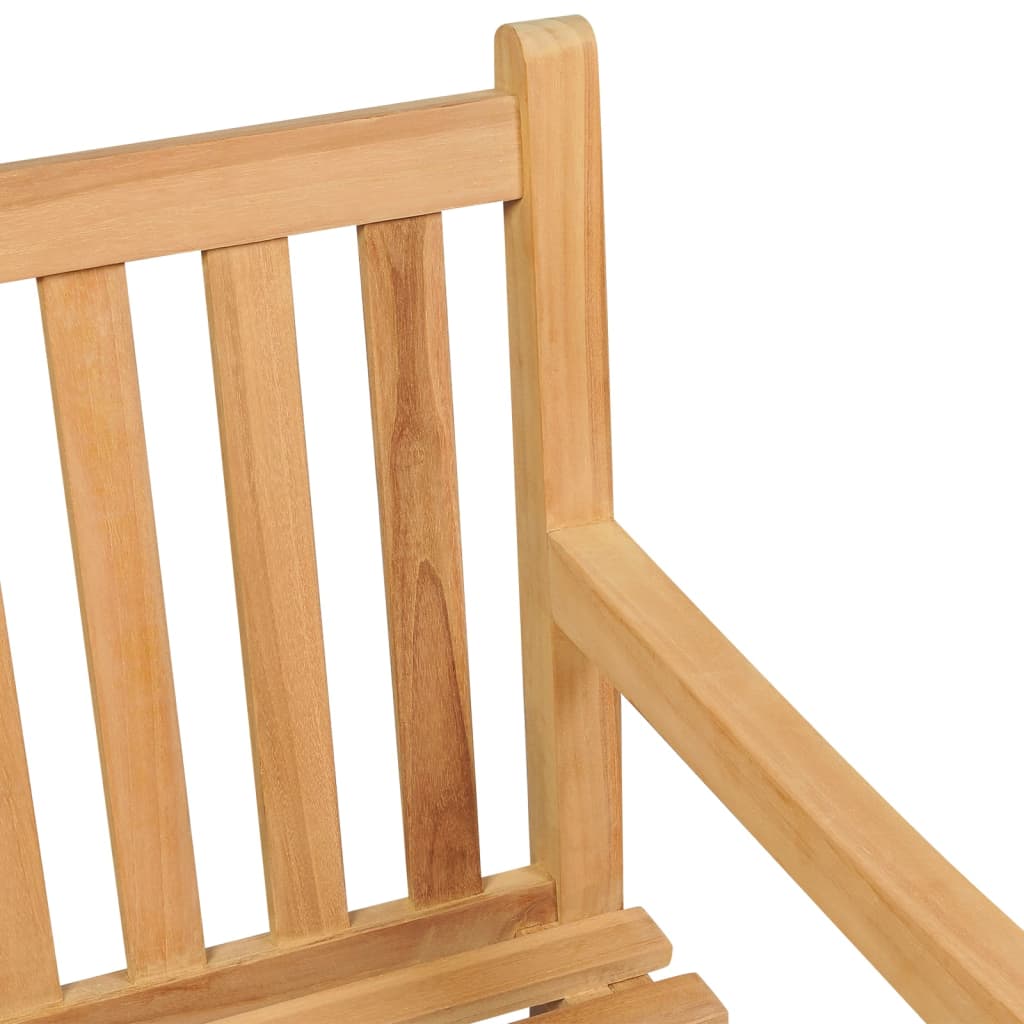 Trädgårdsbänk Massiv Teak