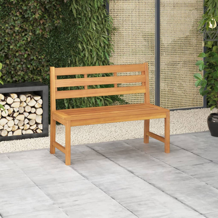 Trädgårdsbänk 150 Cm Massiv Teak