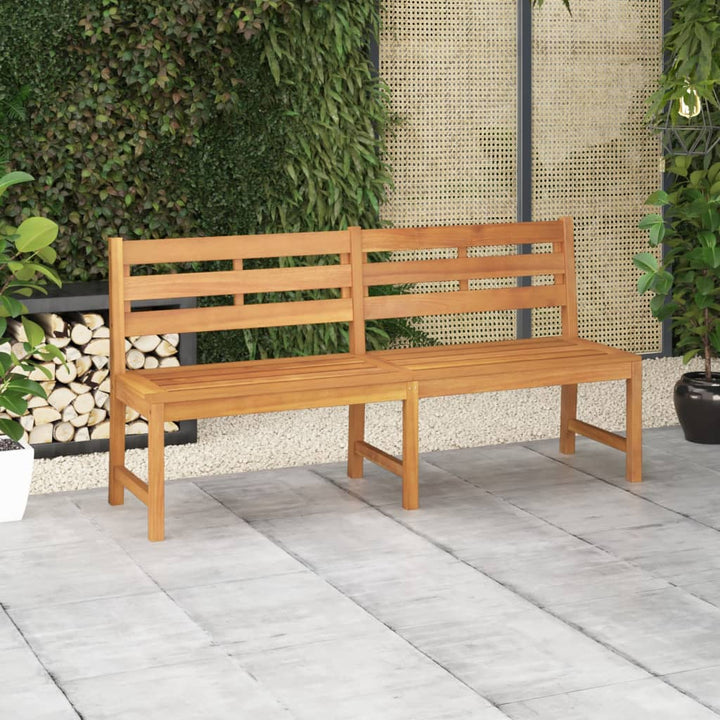 Trädgårdsbänk 150 Cm Massiv Teak