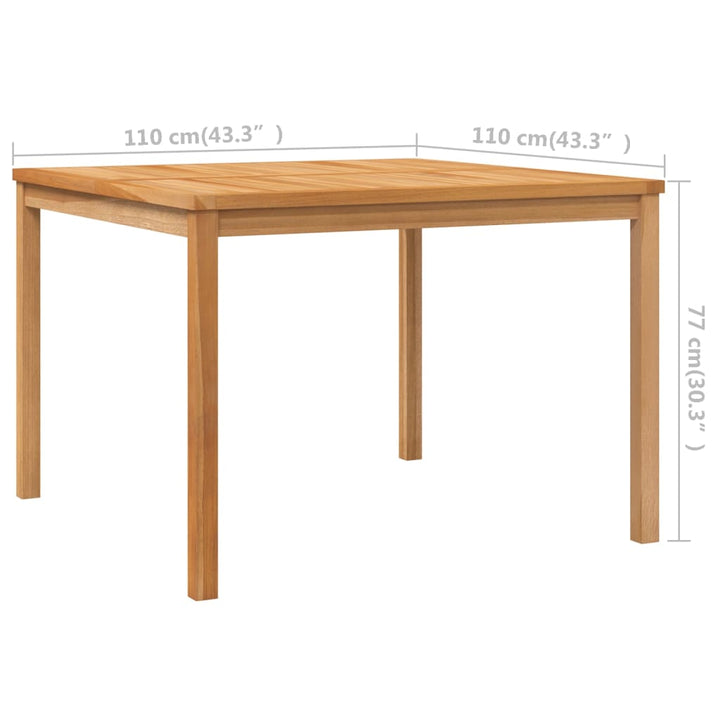 Trädgårdsbord Massiv Teak