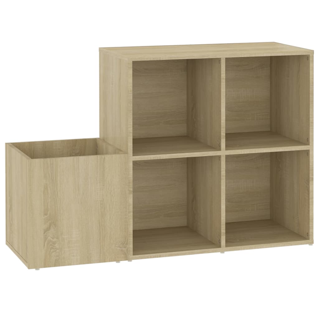 Skoskåp Sonoma-Ek 105X35,5X70 Cm Konstruerat Trä