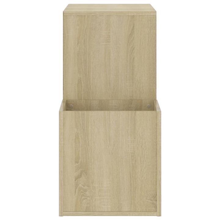 Skoskåp Sonoma-Ek 105X35,5X70 Cm Konstruerat Trä