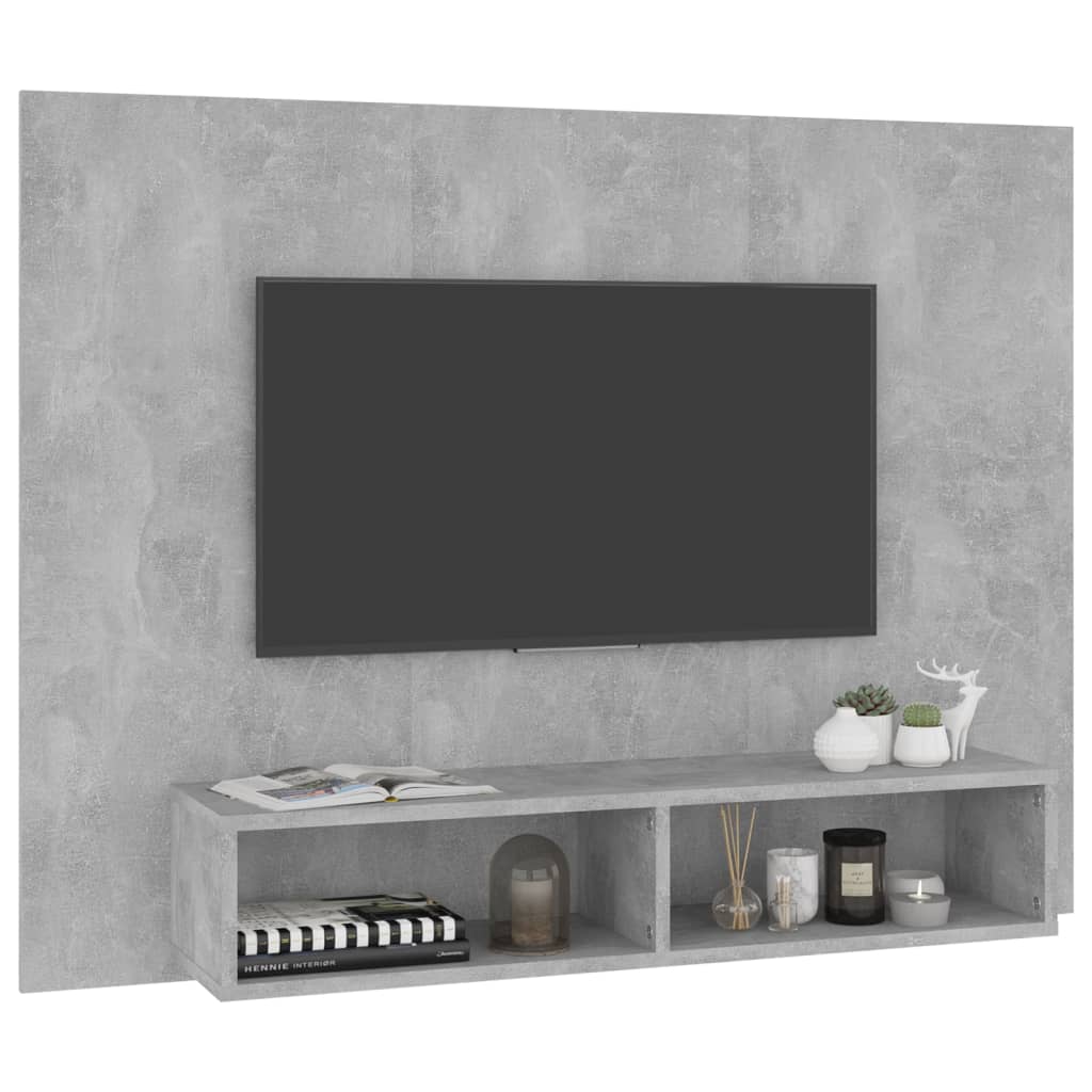 Väggmonterat Tv-Skåp 120X23,5X90 Cm Konstruerat Trä