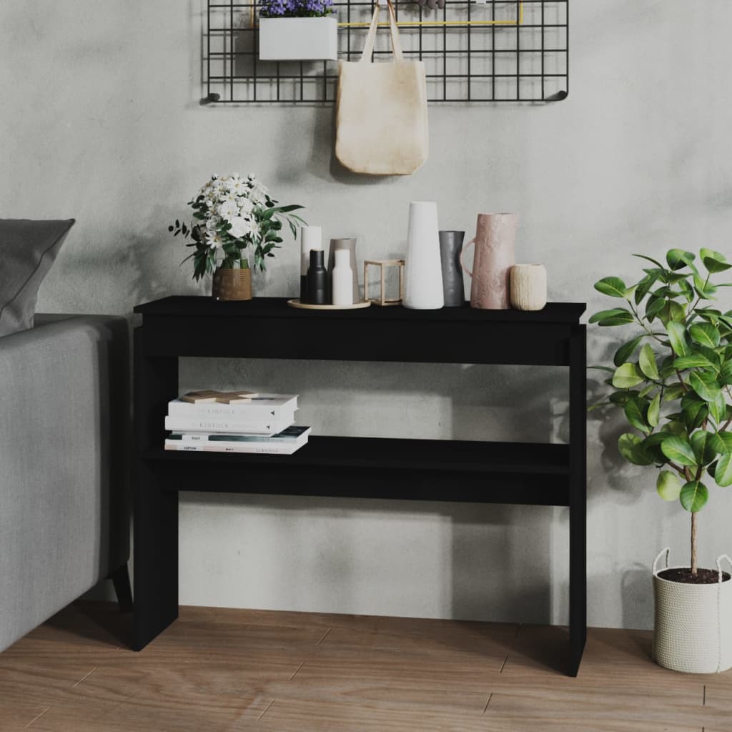 Konsolbord Åldrat Trä 102X30X80 Cm Konstruerat Trä