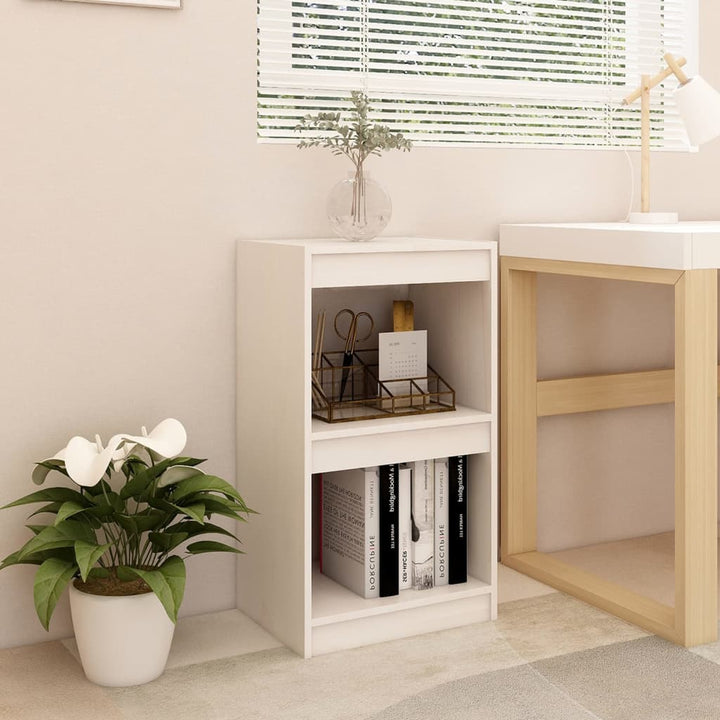 Bokhylla/Rumsavdelare 40X30X135,5 Cm Massiv Furu