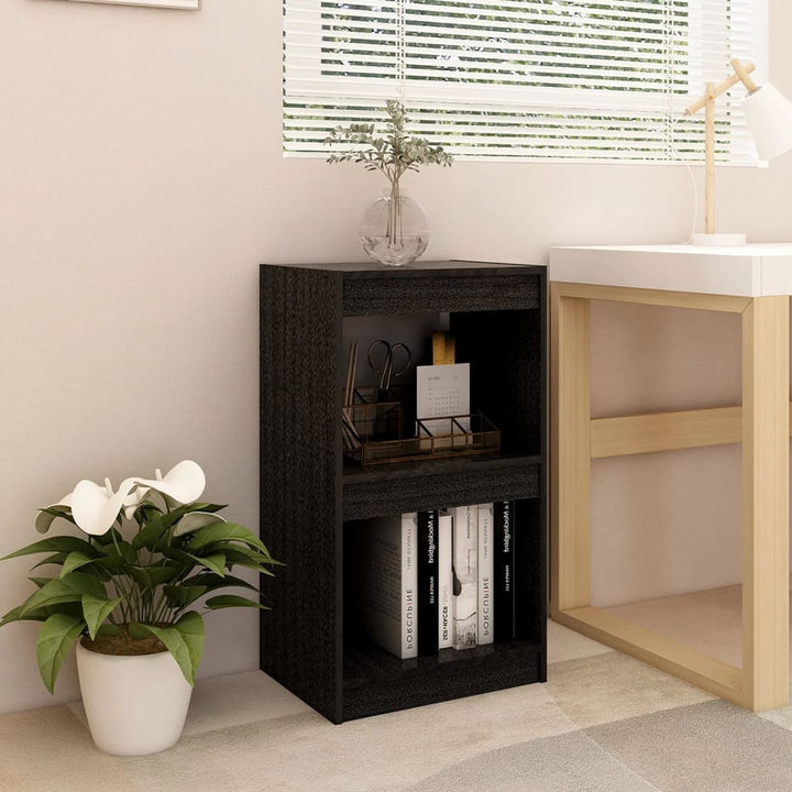 Bokhylla/Rumsavdelare 40X30X135,5 Cm Massiv Furu