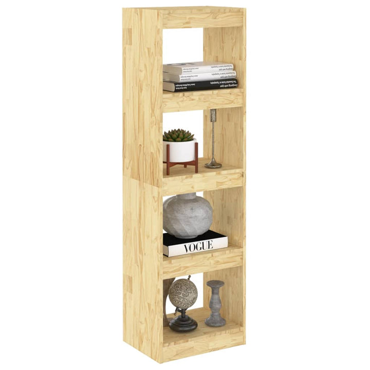 Bokhylla/Rumsavdelare 40X30X135,5 Cm Massiv Furu