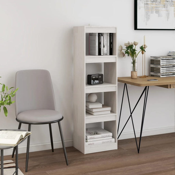 Bokhylla/Rumsavdelare 40X30X135,5 Cm Massiv Furu