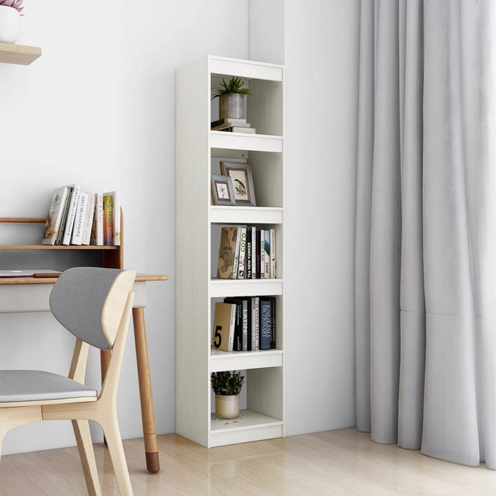 Bokhylla/Rumsavdelare 40X30X135,5 Cm Massiv Furu