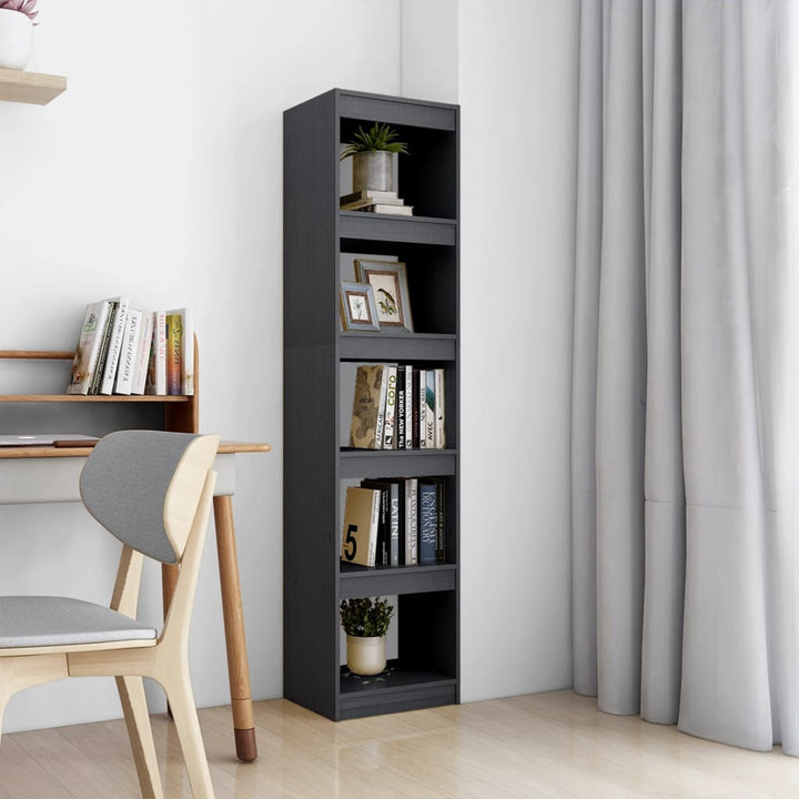 Bokhylla/Rumsavdelare 40X30X135,5 Cm Massiv Furu