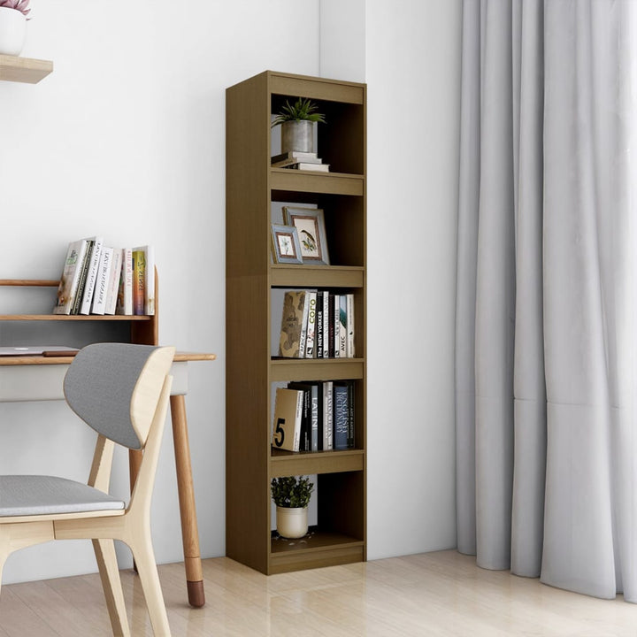 Bokhylla/Rumsavdelare 40X30X135,5 Cm Massiv Furu