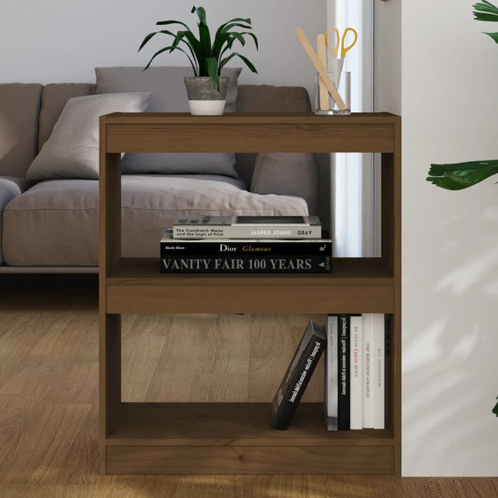 Bokhylla/Rumsavdelare 60X30X199,5 Cm Massiv Furu