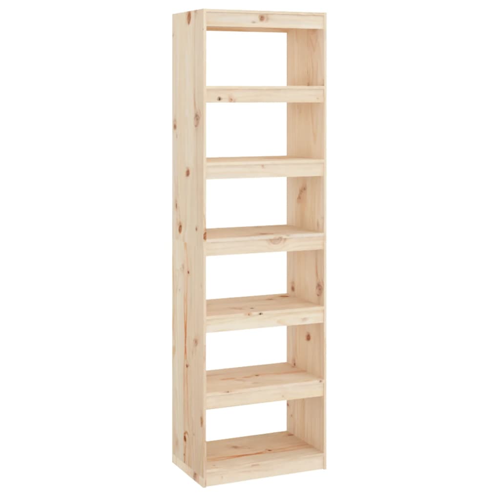 Bokhylla/Rumsavdelare 60X30X199,5 Cm Massiv Furu