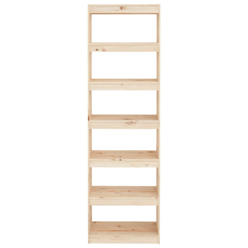 Bokhylla/Rumsavdelare 60X30X199,5 Cm Massiv Furu