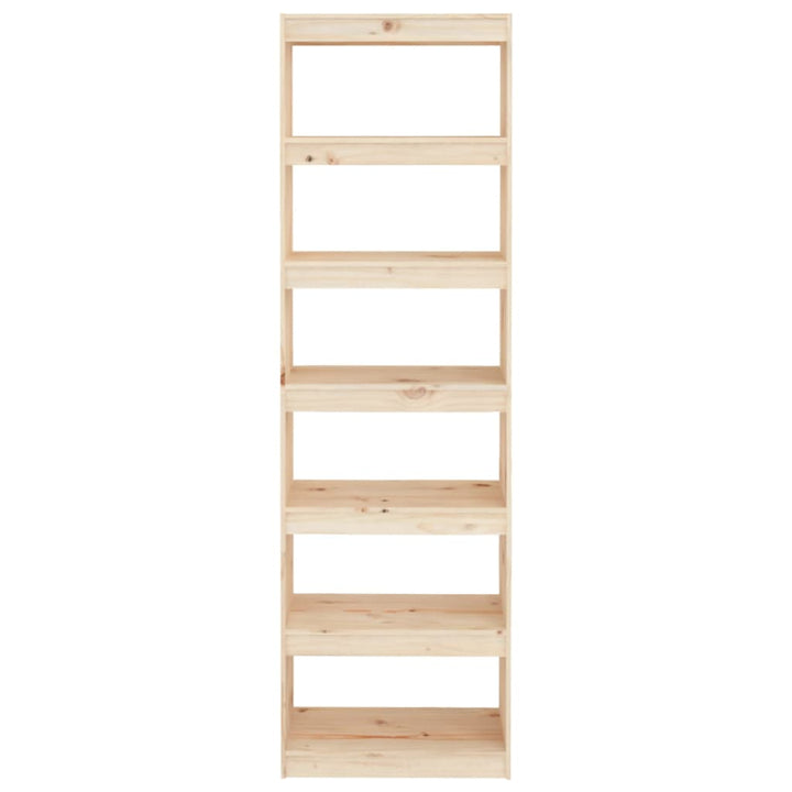 Bokhylla/Rumsavdelare 60X30X199,5 Cm Massiv Furu